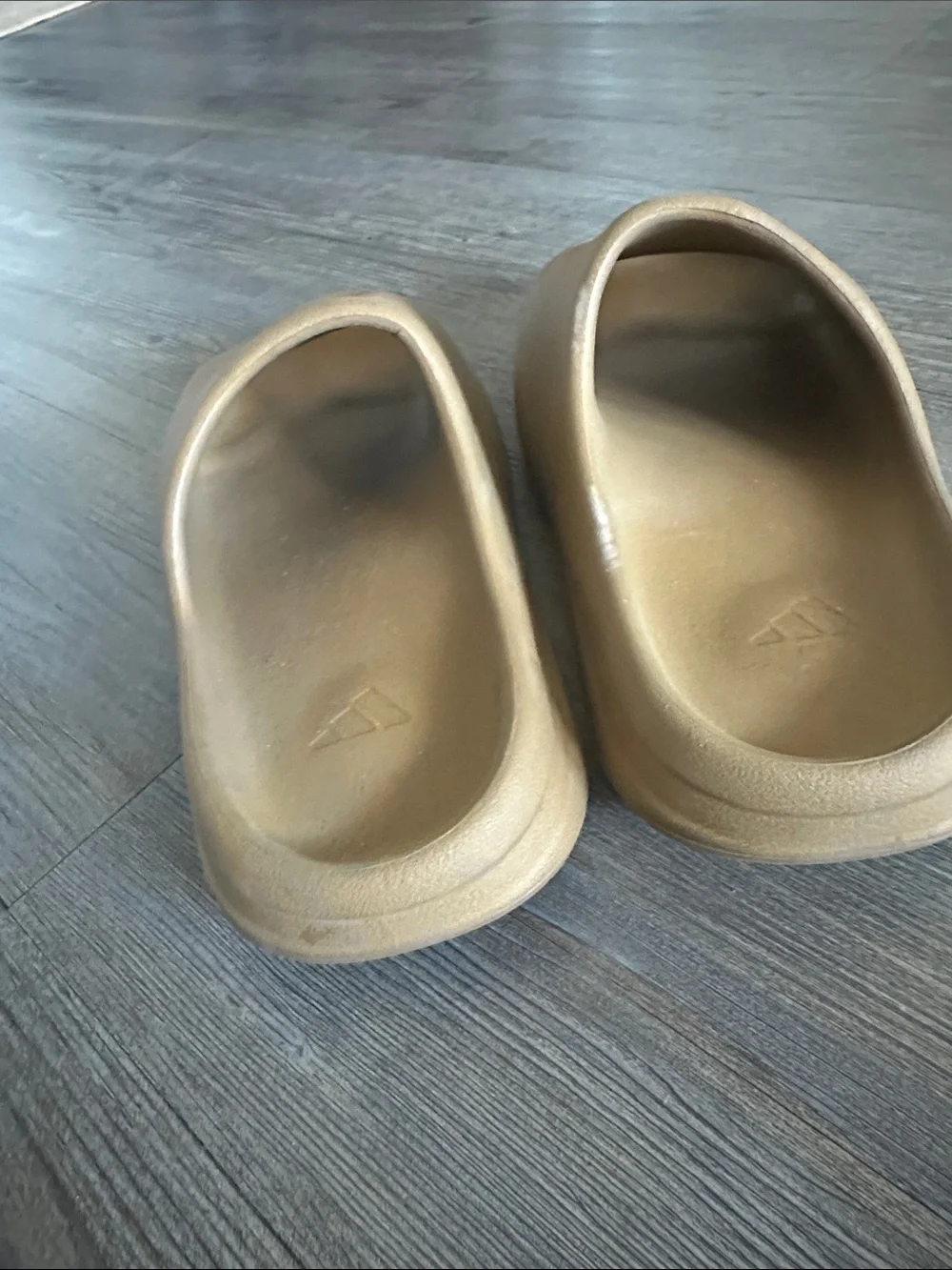 Yeezy Slide Sandals in Tan